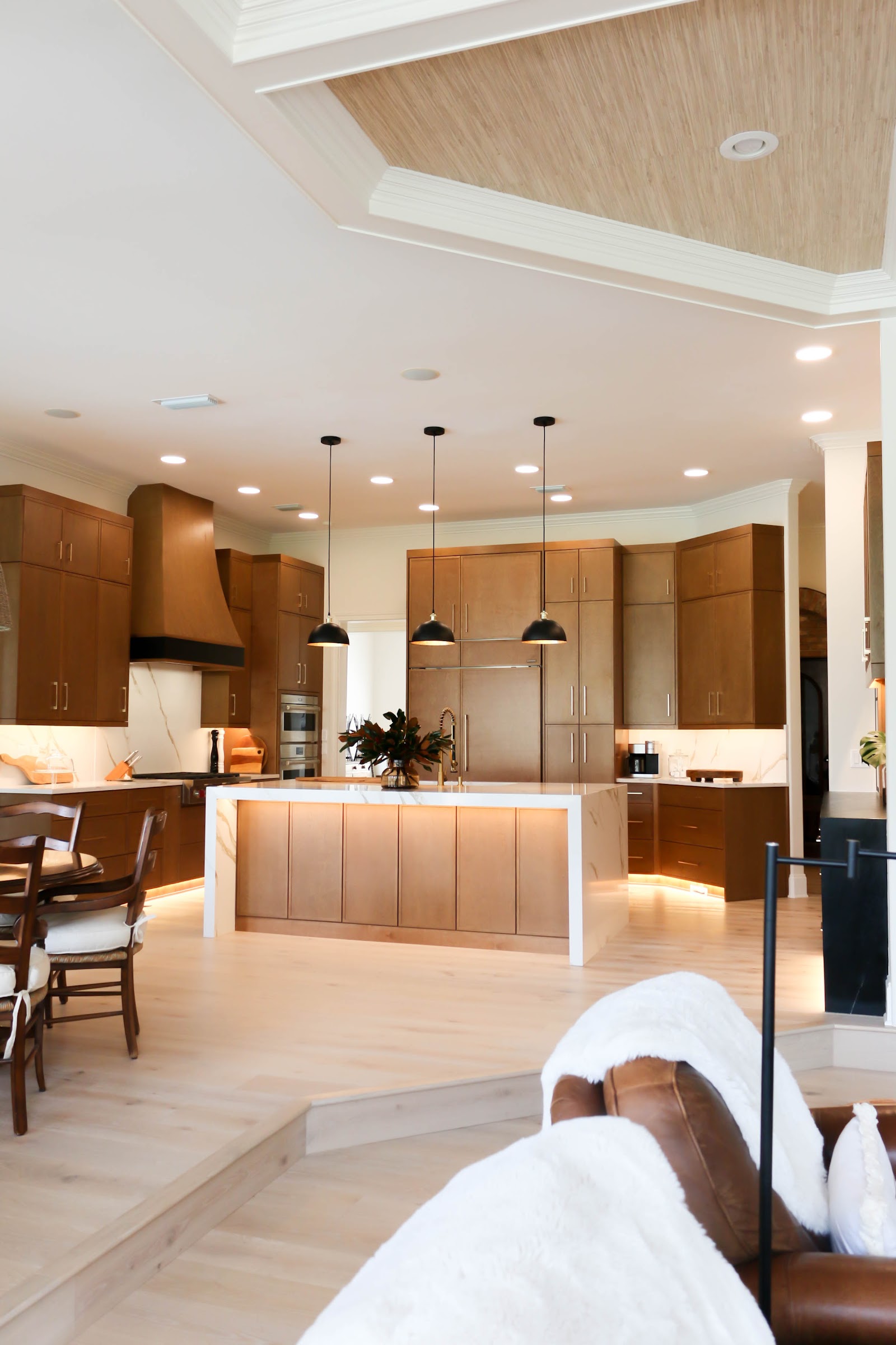 Warm Contemporary Kitchen Remodel in Jacksonville, FL by All-Pro Cabinets project photo 8