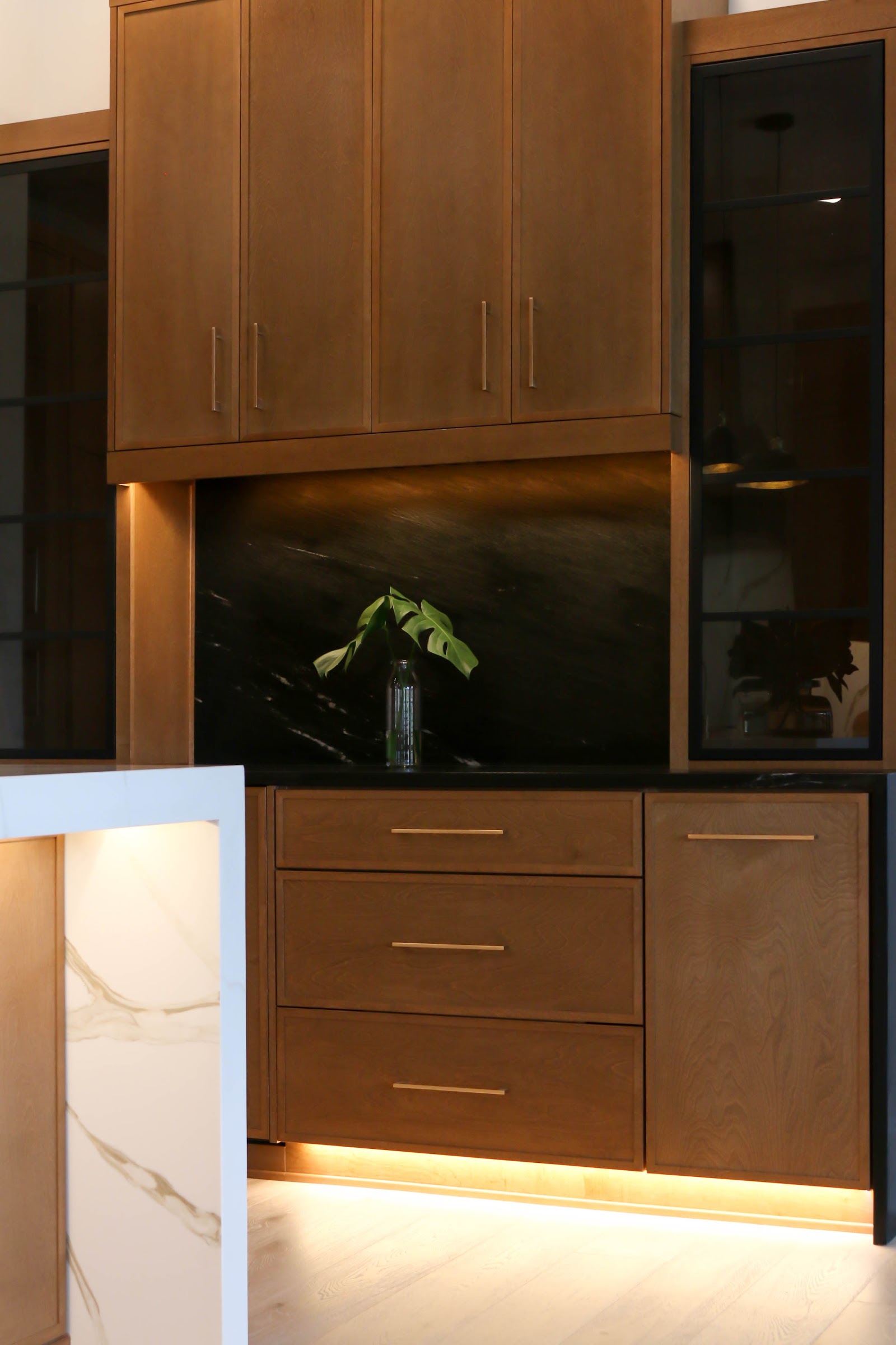 Warm Contemporary Kitchen Remodel in Jacksonville, FL by All-Pro Cabinets project photo 6