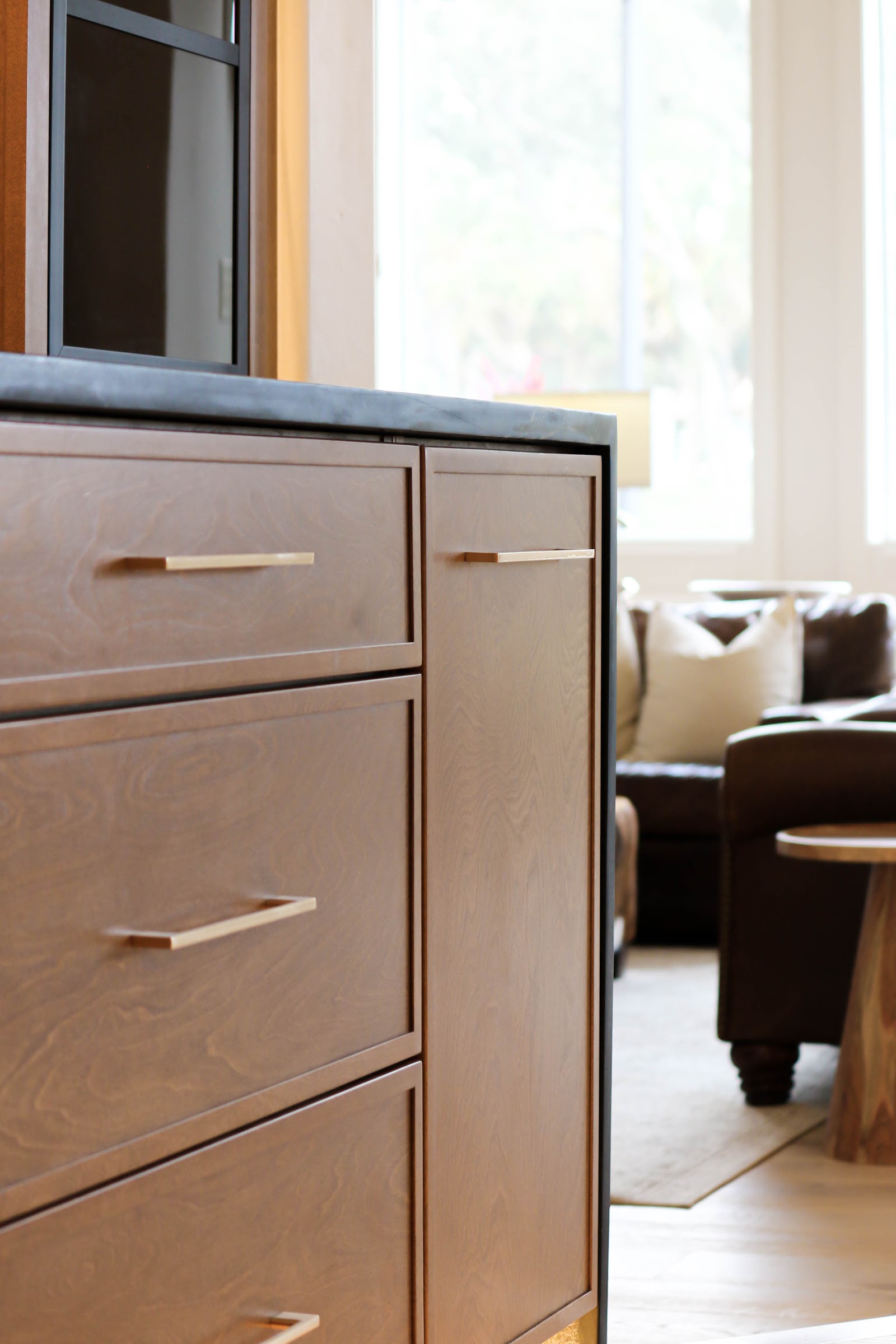 Warm Contemporary Kitchen Remodel in Jacksonville, FL by All-Pro Cabinets project photo 3