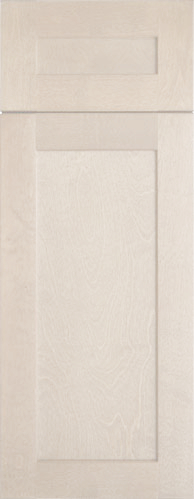 Shaker door and drawer front in White Oak, All-Pro Cabinets