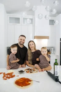 David Donica and family, owners of All-Pro Cabinets in Jacksonville FL
